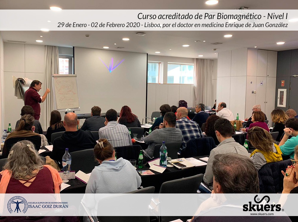 Reserva do curso Par Biomagnético por Dr. Enrique de Juan - Lisboa 21, 22, 23,24 y 25 de octubre 2020 - 1er Nivel