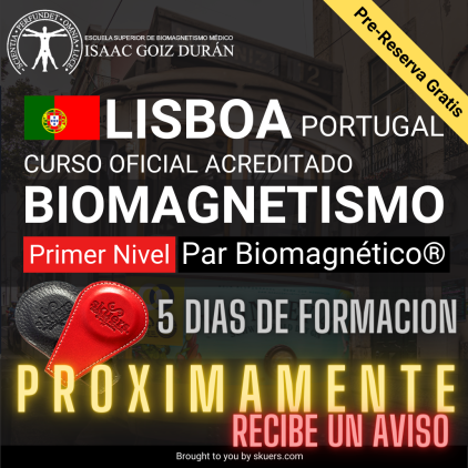 Reserva de curso Par Biomagnético LISBOA 2024