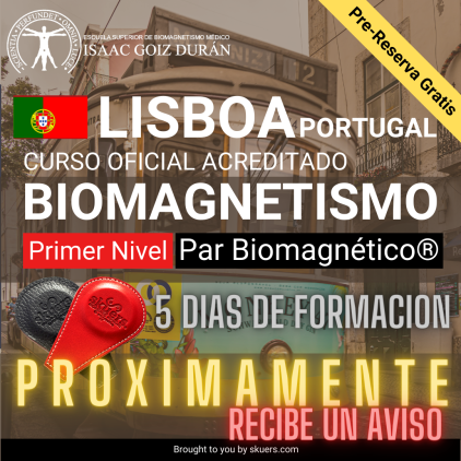 Reserva de curso Par Biomagnético LISBOA 2024
